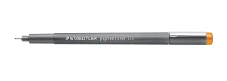 Staedtler Pigment Liner 308 Rotulador Calibrado - Trazo 0.3mm - Secado Rapido - Color Marron Claro · Pack de 10 uds.