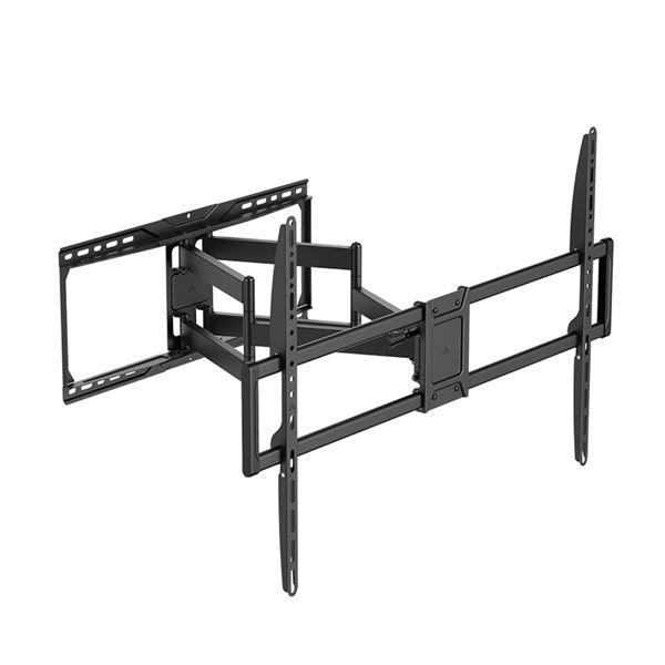 Cromad CR1217 Soporte de Pared con Brazo Articulado Reforzado para TV de 50"-105" - Giratorio, Inclinable y Extensible - Peso Max 75Kg - VESA 600x400mm