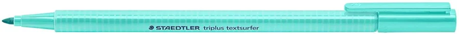 Staedtler Triplus Textsurfer 362 Rotulador Fluorescente - Trazo entre 1 a 4mm aprox. - Tinta Base de Agua - Color Menta · Pack de 10 uds.