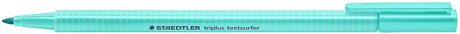 Staedtler Triplus Textsurfer 362 Rotulador Fluorescente - Trazo entre 1 a 4mm aprox. - Tinta Base de Agua - Color Menta · Pack de 10 uds.