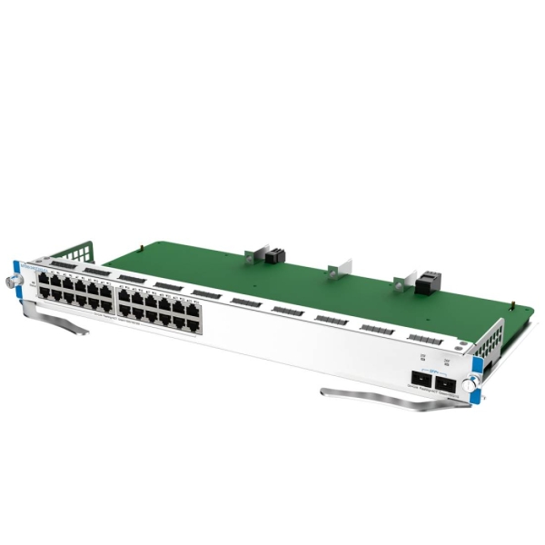 Ruijie M7000-24GT2XS-EA Tarjeta Switch de Expansion para Chasis - 24 Puertos Ethernet hasta 1Gbps - 2x SFP+ hasta 10Gbps - Color Acero
