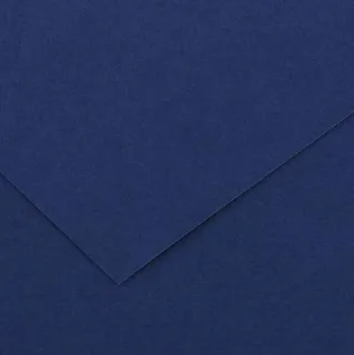 Canson Guarro Pack de 25 Cartulinas Iris de 185g - 50x65cm - Color Azul Ultramar