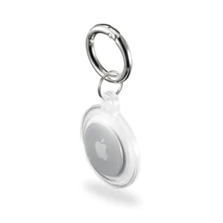 Hama Always Clear Funda para AirTag - Poliuretano Termoplastico - Color Transparente