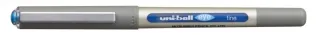 Uni-ball Eye Fine UB-157 Boligrafo de Tinta Liquida - Punta de Bola 0.7mm - Tinta Resistente al Agua y Luz - Sistema de Control de Tinta - Color Azul Claro · Pack de 12 uds.