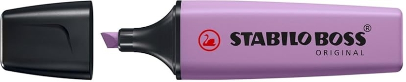 Stabilo Boss Naturecolors Wildflower Edition Marcador Fluorescente - Trazo entre 2 y 5mm - Tinta con Base de Agua - Color Lila Grisaceo · Pack de 10 uds.