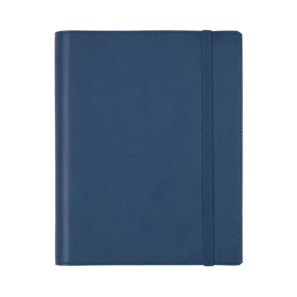 Finocam Duoband Agenda con Bloc de Notas en Catalan - Anual 2026 - Formato E10 - 176x28x226mm - 1 Dia por Pagina - Color Azul