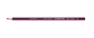 Staedtler Noris Colour 185 Lapiz Hexagonal de Color - Resistencia a la Rotura - Material Wopex - Color Magenta · Pack de 12 uds.