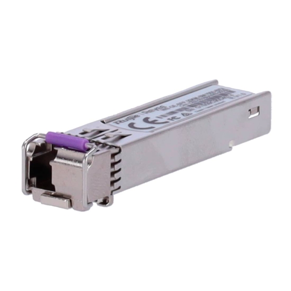 Ruijie NIS-GE-SFP-20KM-SM1550-BIDI Modulo Transceptor SFP - Fibra Optica hasta 20km - Bidireccional - Conector LC - Transmision a 1310nm y Recepcion a 1550nm - Color Acero