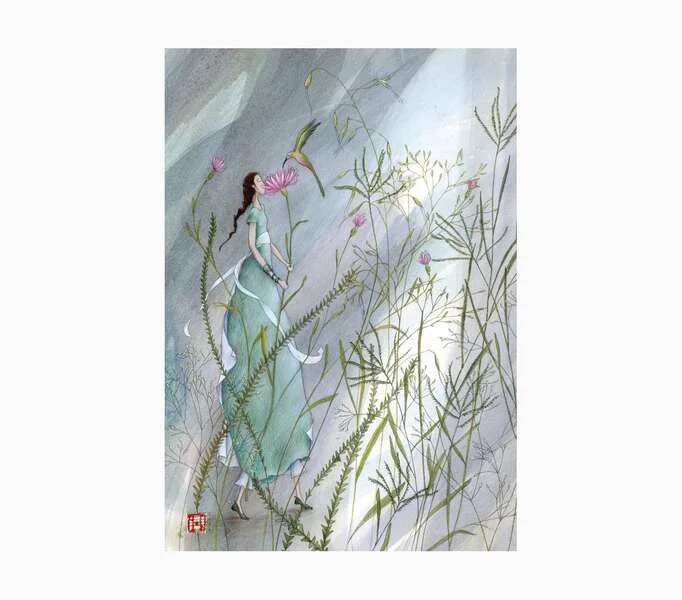 Pictura Gaëlle Boissonnard Cuaderno A6 Grapado - 10.5x15cm - 48 Paginas con Lineas - Papel con Certificacion FSC