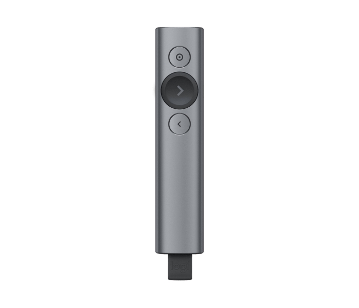 Logitech Spotlight Presentador Inalambrico - Radio de Accion 30m - Carga Rapida