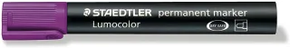 Staedtler Lumocolor 352 Rotulador Permanente - Punta Redonda - Trazo 2mm Aprox - Capuchon con Clip - Secado Rapido - Color Violeta · Pack de 10 uds.