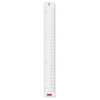Finocam R4060 Regla para Agendas Open - Formato A4 - 50x297mm - Color Blanco
