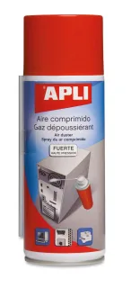Apli Spray Limpieza Electronica - 300ml - Presion Extrafuerte para Limpieza Superior - Tubo Alargador para Lugares Dificiles - Respetuoso con El Medio Ambiente