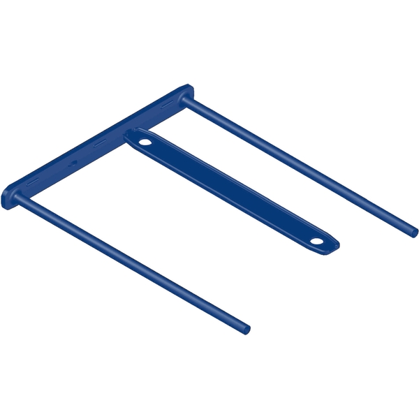 Fellowes Bankers Box Pack de 50 Fastener de 85mm de Plastico - 2 Piezas de Polipropileno Reciclado Semirigido - Facilitador en el Traspaso de Papeles - Capacidad de hasta 600 Hojas