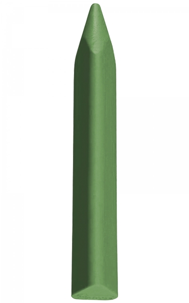 Jovi Triwax Estuche de 12 Ceras - Triangulares - No Manchan - Trazo Suave - Gran Rendimiento - Apto para Sacapuntas - Libre de Alergenos - Color Verde