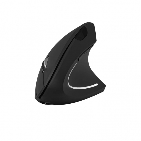 Subblim Glide Vertical Ergo Dual Raton Vertical Bluetooth, USB 2.4Ghz 1600dpi - 5 Botones - Uso Diestro - Color Negro