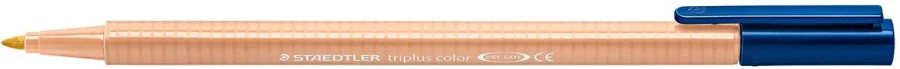 Staedtler Triplus Color 323 Rotulador de Punta Fina - Trazo 1mm Aprox - Tinta Base de Agua - Color Melocoton · Pack de 10 uds.
