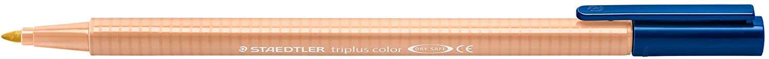 Staedtler Triplus Color 323 Rotulador de Punta Fina - Trazo 1mm Aprox - Tinta Base de Agua - Color Melocoton · Pack de 10 uds.
