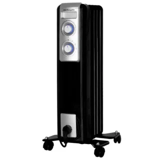 Orbegozo RN-1000 Radiador de Aceite Elegance - Potente y Silencioso - Potencia Maxima 1000W - Diseño Moderno - Termostato Regulable - Proteccion contra Sobrecalentamiento - Facil de Transpor
