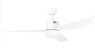 Orbegozo CP 103132 Ventilador de Techo con Luz LED - Potente y Silencioso - Temporizador Programable - Mando a Distancia - Diseño Curvo y Elegante - Integracion con Cualquier Decoracion