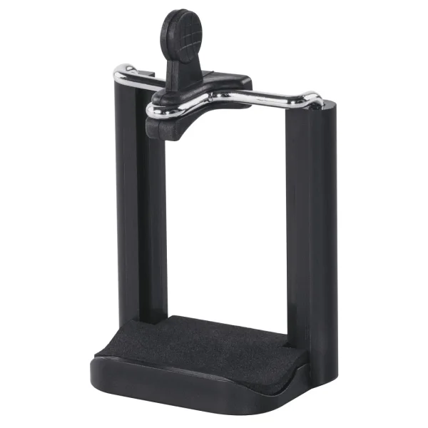 Hama Soporte de Smartphone para Tripode - Rosca 1/4" - Peso Max 300g - Ancho Dispositivo de 5.5 a 8.2cm - Color Negro