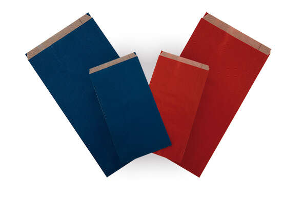 Apli Pack de 250 Sobres Kraft 11x21x5cm - Papel Kraft 50g/m² - Reutilizables y Reciclables - Color Rojo