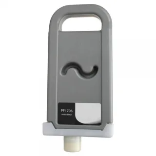 Canon PFI706/PFI306 Negro Mate Cartucho de Tinta Pigmentada Generico - Reemplaza 6680B001/6656B001/PFI-706MBK/PFI-306MBK