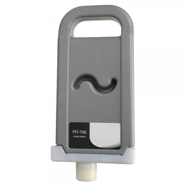 Canon PFI706/PFI306 Negro Mate Cartucho de Tinta Pigmentada Generico - Reemplaza 6680B001/6656B001/PFI-706MBK/PFI-306MBK