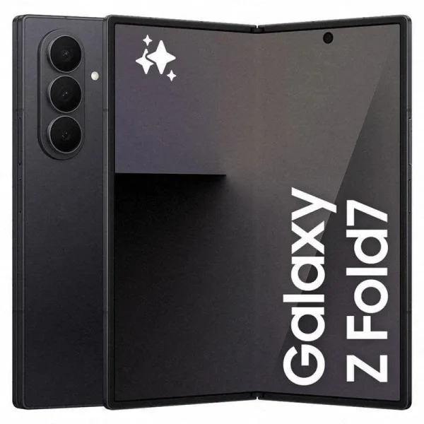 Samsung Galaxy Z Fold 7 Smartphone Plegable Pantalla 8" - Pantalla Exterior 6,5" - 12GB - 512GB - Camara 200MP - Bateria 4400mAh - Color Negro