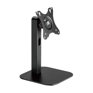 Aisens Soporte de Mesa ECO para Monitor 10"-24" - Giratorio e Inclinable - Peso Max. 2,5kg - Vesa 100x100mm - Color Negro