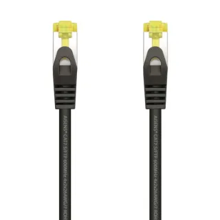 Aisens Cable de Red Latiguillo RJ45 LSZH Cat.7 600 MHz S/FTP PIMF AWG26 - 2.0M - Color Negro