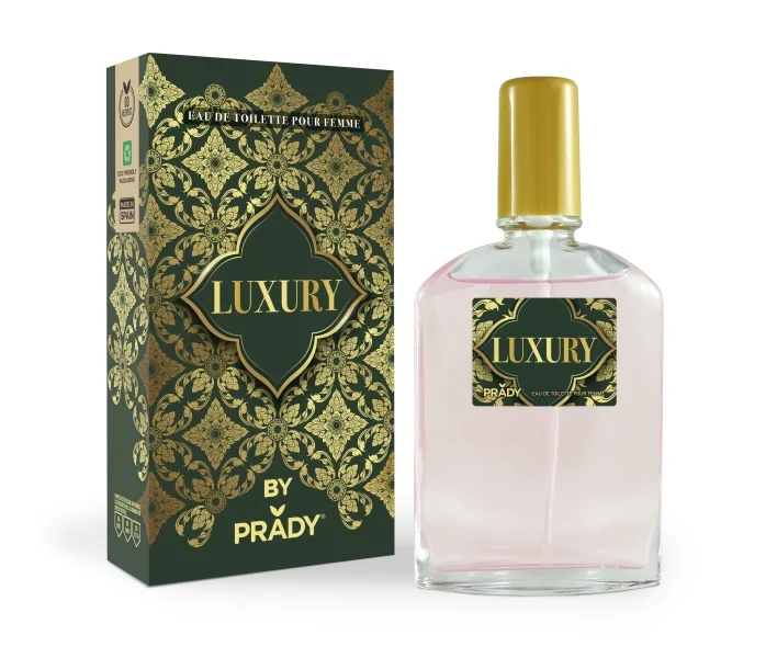 Prady Colonia de Mujer Luxury - Frasco de 90 ml - Spray Pulverizador