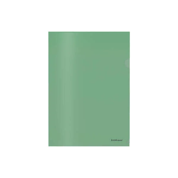 Erichkrause Dossiers Uñero Glossy Classic - A4 Semitransparente - Color Verde · Pack de 12 uds.