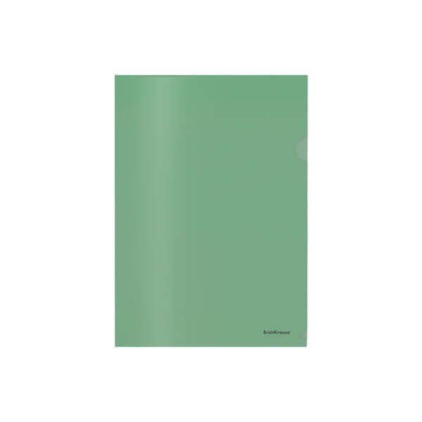 Erichkrause Dossiers Uñero Glossy Classic - A4 Semitransparente - Color Verde · Pack de 12 uds.