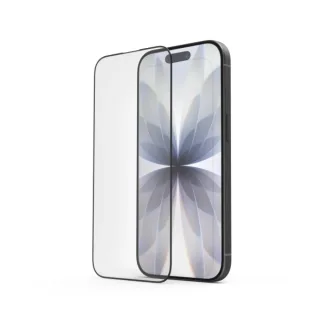 Hama Extreme Protect Protector de Pantalla para iPhone 17 - Vidrio Templado - Antihuellas - Base de Montaje - Grado de Dureza 10H - Proteccion D3O - Color Transparente