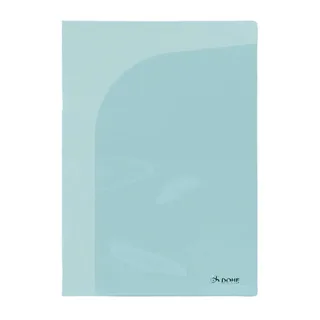 Dohe Dossier Doble de Dos Bolsillos Internos - Tamaño A4 - Fabricado en Polipropileno Translucido - con Bolsas Interiores para Tarjeta y Cd · Pack de 8 uds.