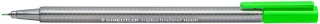 Staedtler Triplus Fineliner 334 Rotulador de Punta Fina - Trazo de 0.3mm - Tinta Base de Agua - Color Verde Neon · Pack de 10 uds.