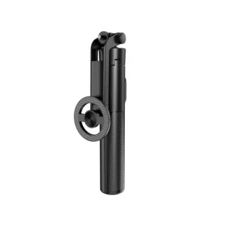 XO SS30 Soporte Selfie y Tripode Magnetico - Fuerza 18N - Giro 360º - Extensible hasta 1.23m - Dispositivos de 4.7 a 7" - ABS y Aluminio - Anillo Magnetizante - Kit de Limpieza - 71x59x227mm
