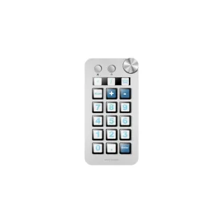 Mars Gaming MSD-NEO Dispositivo de Control para Retransmisiones/Streaming, Trabajo, Gaming - 15 Teclas LCD y 1 Boton Dual - 1 Rueda de Control - Software Personalizable - 149x76x39mm - Color