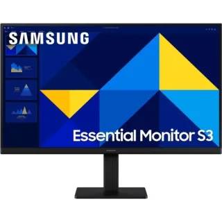 Samsung Essential S3 Monitor 24" IPS FullHD 100Hz - Respuesta 5ms - HDMI - VESA 100x100mm - Color Negro