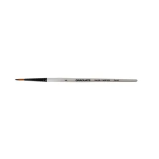 Daler Rowney Graduate Pincel Multitecnica - Pelo Sintetico - Mango Corto - Redondo Nº 4 · Pack de 3 uds.