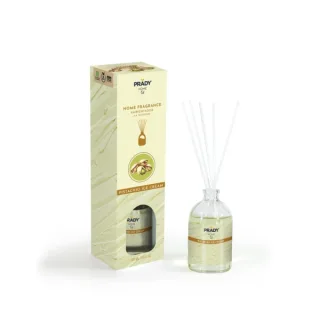 Prady Ambientador Mikado Pistacho Ice Cream - Frasco de Cristal 100 ml y Varitas Difusoras