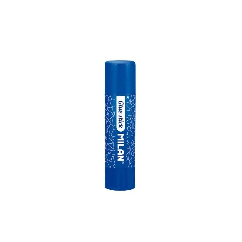 Milan Barra de Pegamento Pequeño - Cantidad 8gr - Sin Disolventes - Secado Rapido - Uso Escolar · Pack de 24 uds.