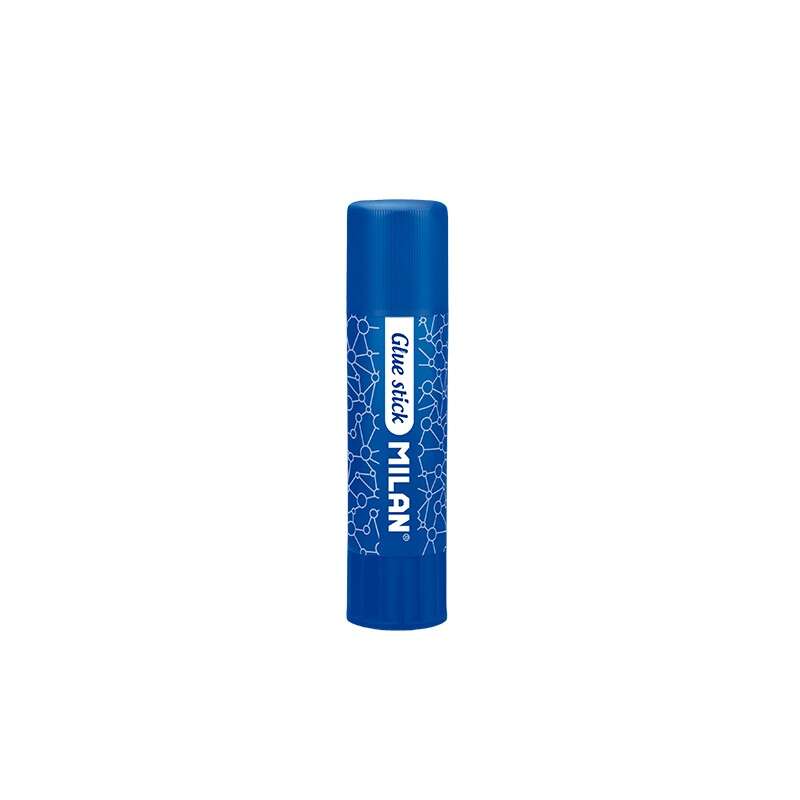 Milan Barra de Pegamento Pequeño - Cantidad 8gr - Sin Disolventes - Secado Rapido - Uso Escolar · Pack de 24 uds.