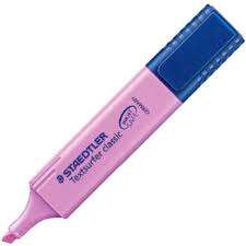 Staedtler Textsurfer Classic 364 Marcador Fluorescente - Punta Biselada - Trazo entre 1 - 5mm - Tinta con Base de Agua - Color Violeta · Pack de 10 uds.