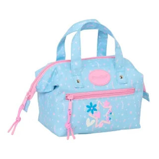 Safta Blackfit8 Smile Neceser de 5.8L - Cremallera - Asa Lateral - Interior Forrado - 265x125x175mm - Color Azul Claro