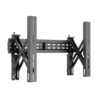 Aisens Soporte Videowall Pop-Out TV 37”-70” - Acero Alta Resistencia - Sistema Extensible - Vesa Max 600x400mm - Carga Max 70Kg - Color Negro