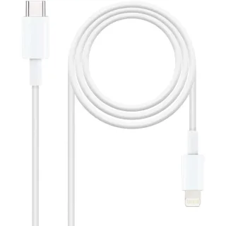 Nanocable Cable Lightning a USB-C 0,5 metros