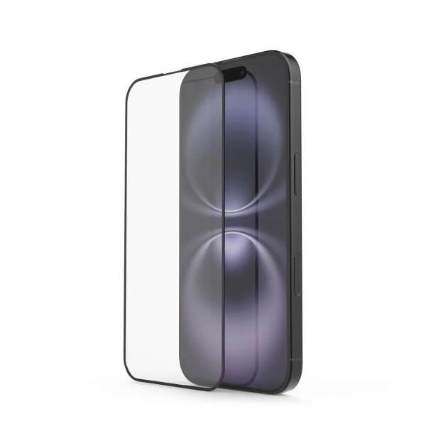 Hama Cristal Protector para iPhone 16 - Vidrio Templado - Antihuellas - Grado de Dureza 10H - Proteccion D3O - Color Transparente