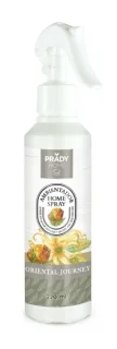 Prady Ambientador Home Spray Oriental Journey - Frasco de 220 ml - Spray Pulverizador
